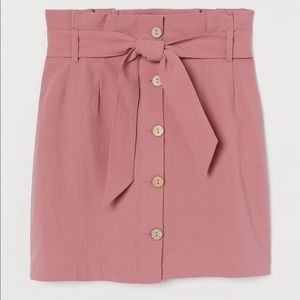 H&m skirt dusty rose